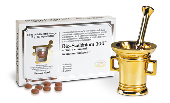 Bio-Szelénium+cink+vitaminok 100 termékdoboz