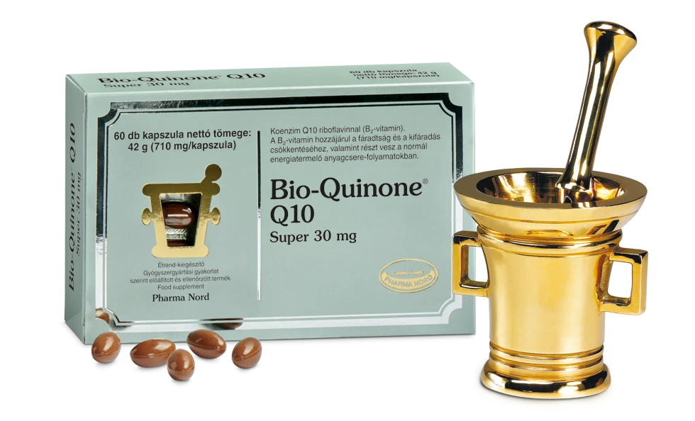 Bio-Quinone Q10 Super termékdoboz Bio-Quinone Q10 Super termékdoboz