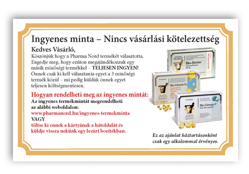 Pharma Nord Sample Boxes