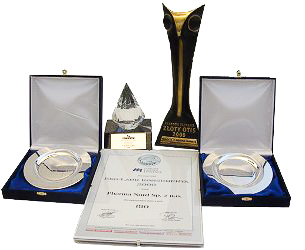 A Pharma Nord elismerései és kitüntetései