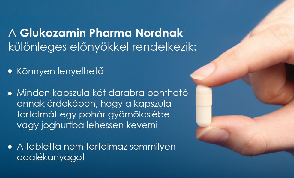 GLUKOZAMIN PHARMA NORD MG KEMÉNY KAPSZULA 90X Adatlap / PirulaPatika online gyógyszertár