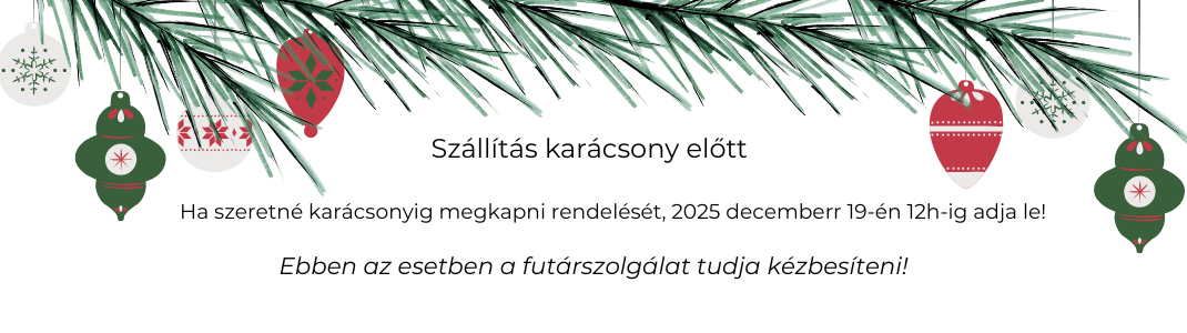 karácsony előtti szállítás